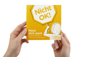 Brosch&uuml;re Nicht OK!